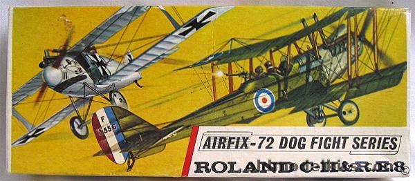 Airfix 1/72 Dog Fight Doubles C-II & RE8, D262F plastic model kit